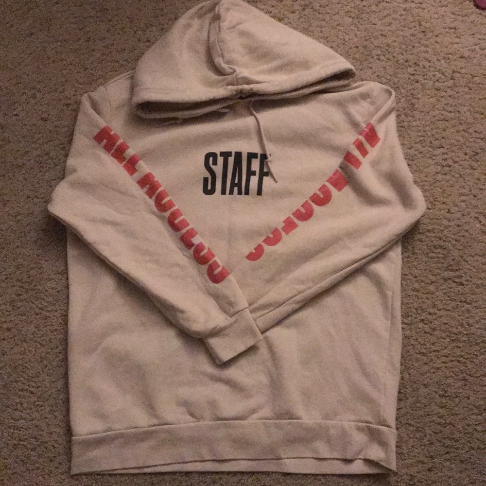 Purpose Tour Khaki Hoodie sz XL